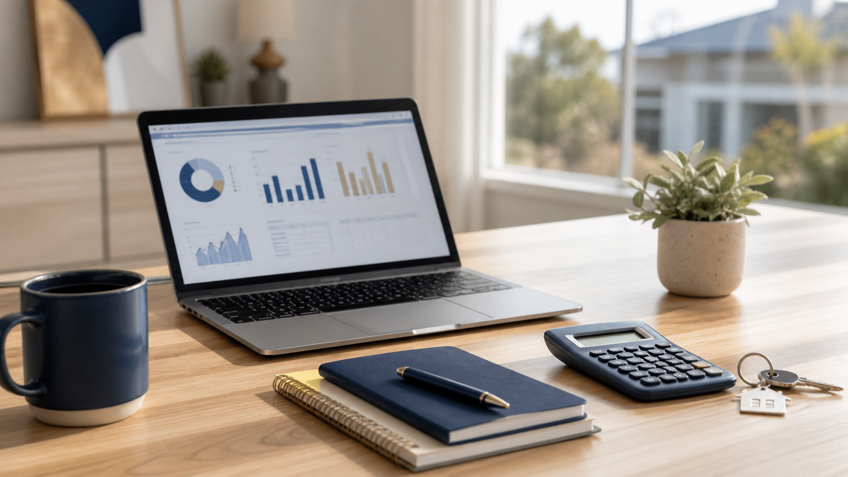 Mortgage planning desk